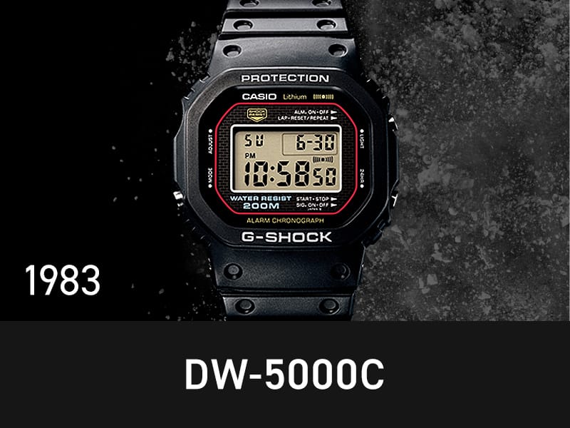 1983 DW-5000C G-SHOCK Watch