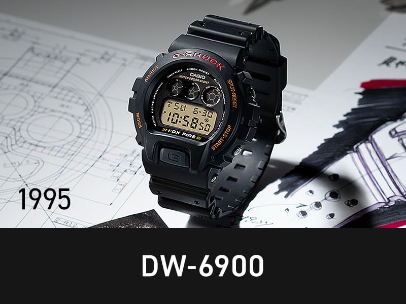 1995 DW-6900 GSHOCK digital watch