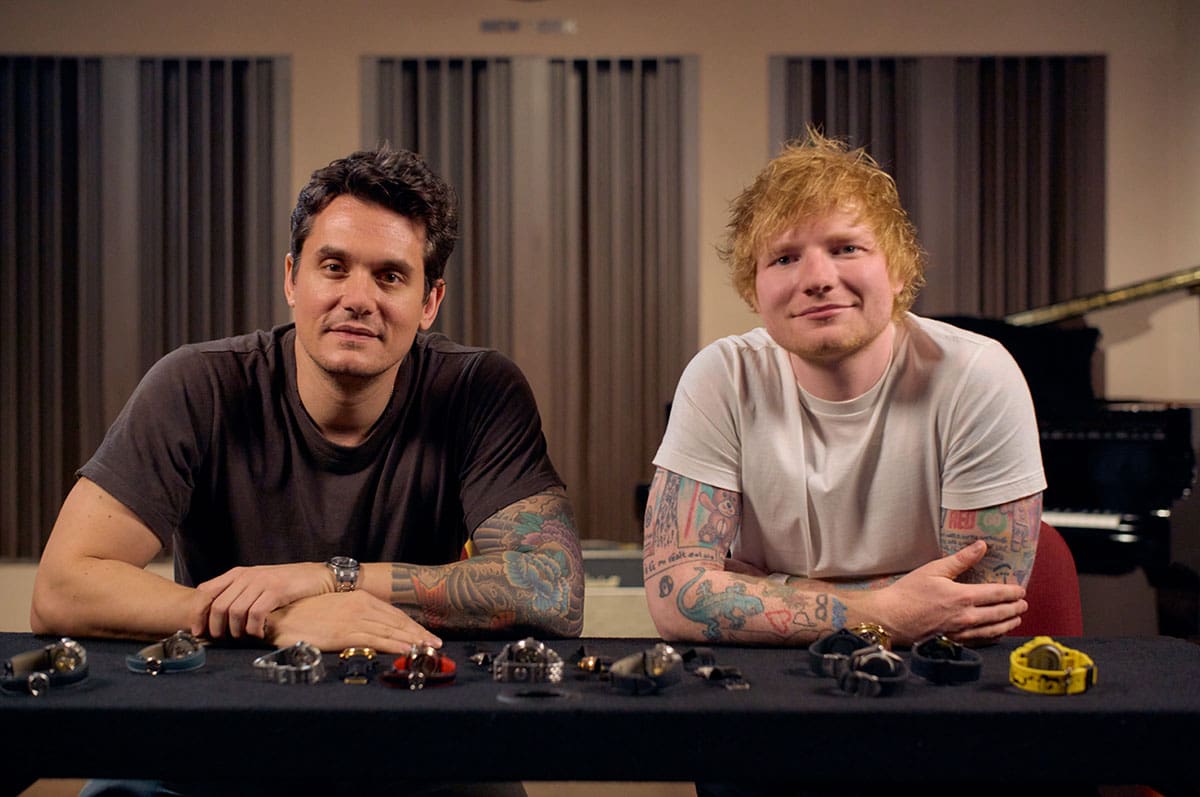 Ed Sheeran and John Mayer