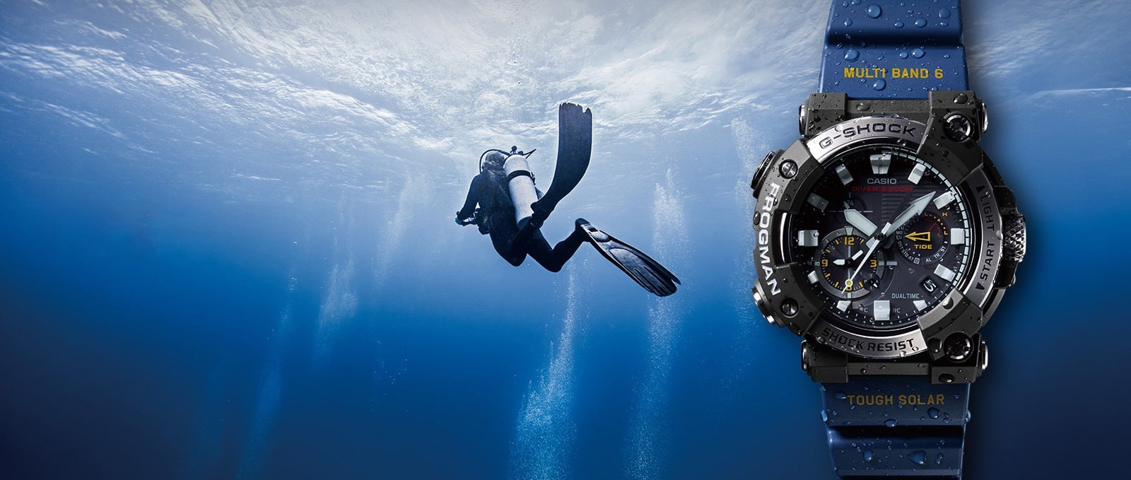 Frogman GWF-A1000 Under Water Sea Ocean Deep Sea WaterProof
