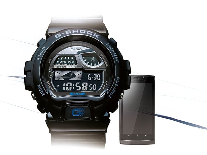 G-SHOCK with Bluetooth and mobile device