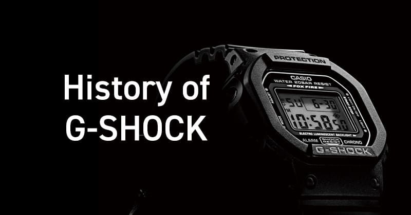 History of G-SHOCK