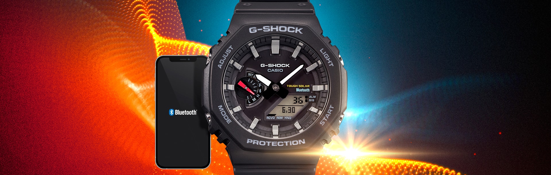 GAB2100 Black G-SHOCK watch