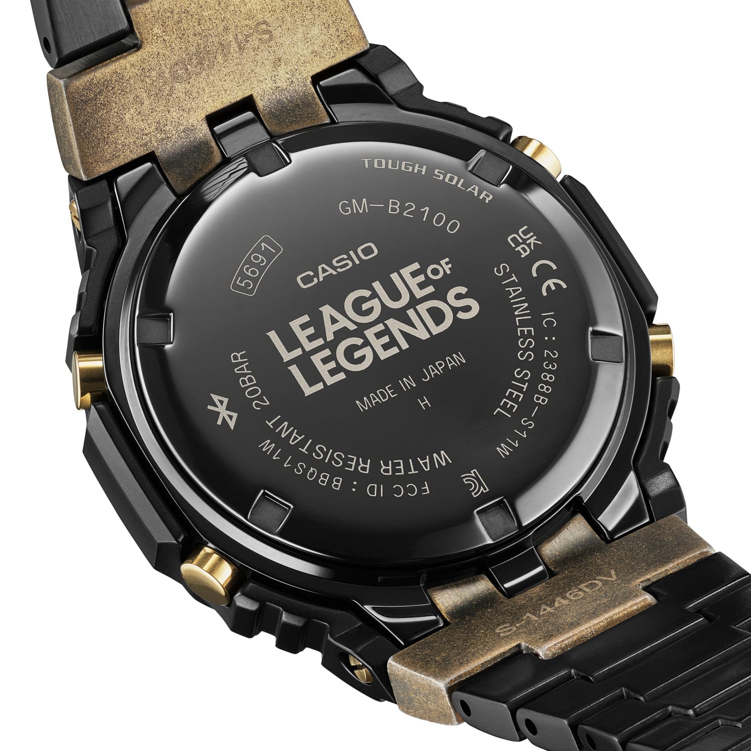 League of Legends GM-B2100LL-1A watch back cover
