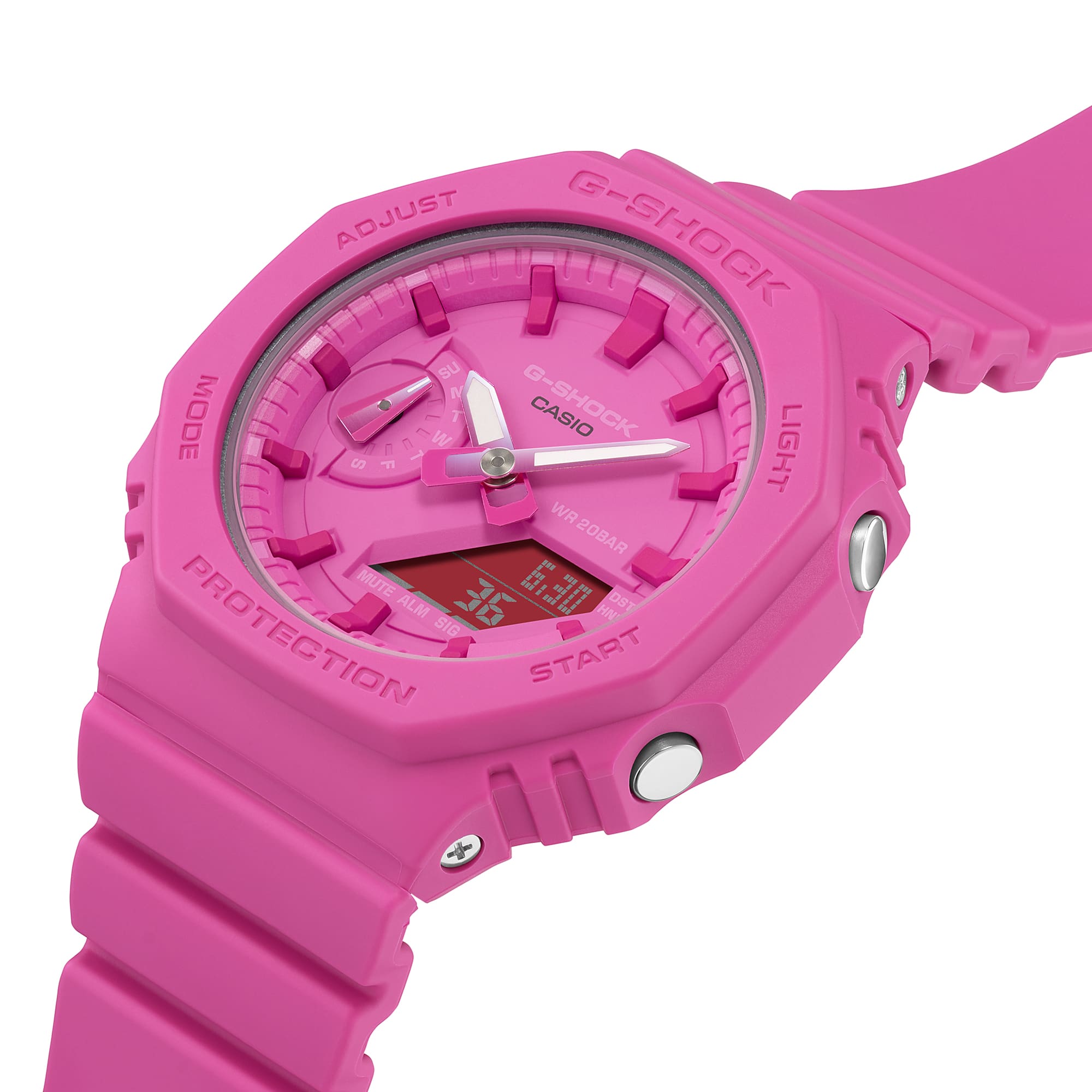 G-SHOCK GMAS2100P-4A Pink Analog Watch