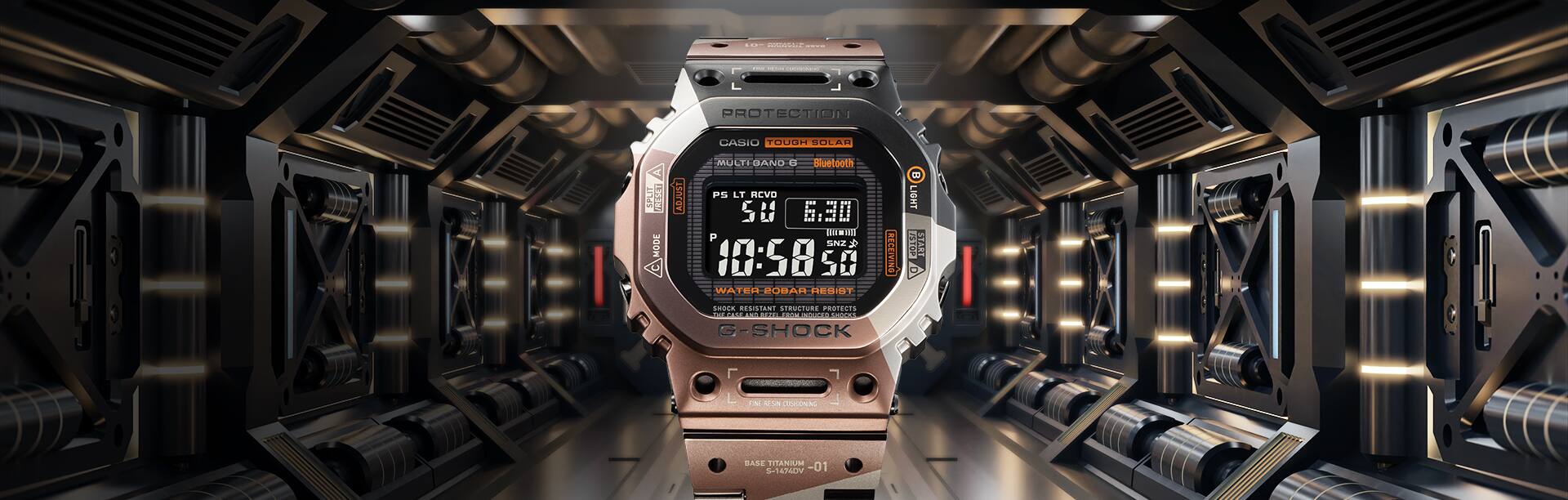 GMW-B5000TVB-1 full metal watch - G-SHOCK