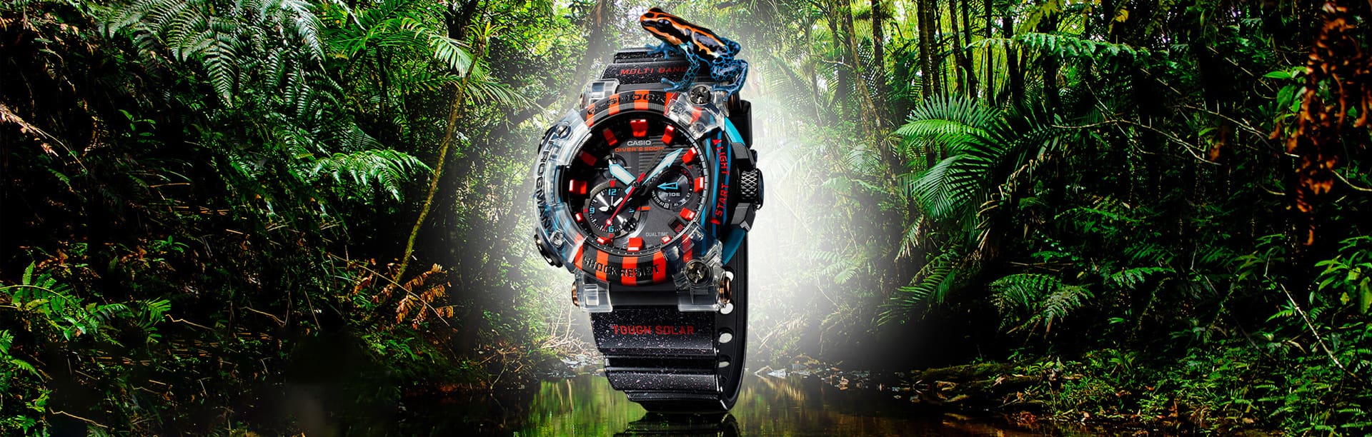 G-SHOCK Frogman 30th anniversary GWFA1000APF analog watch