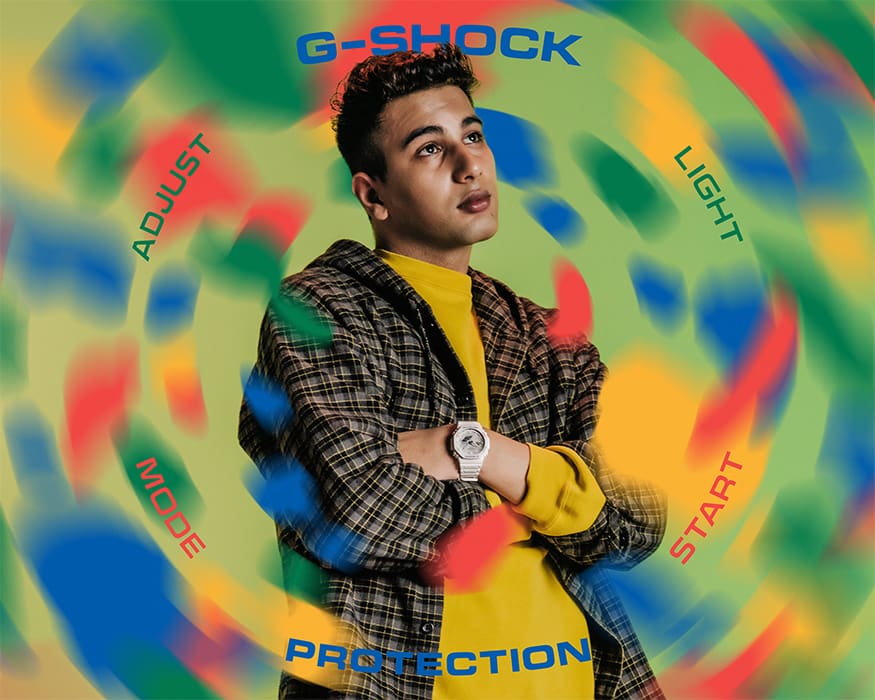 G-SHOCK Multicolor accent collection model look up