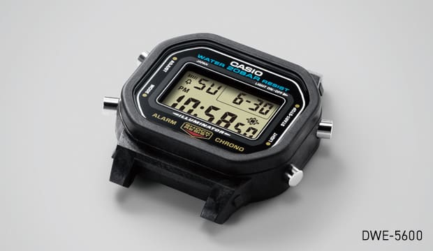DWE-5600 digital G-SHOCK watch without wrist strap