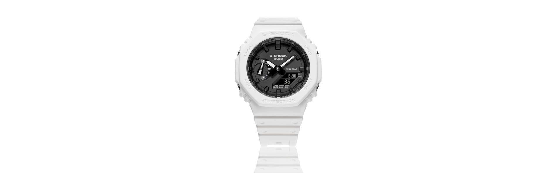 White Digital Watches Desktop