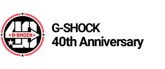 GSHOCK 40th Anniversary logo